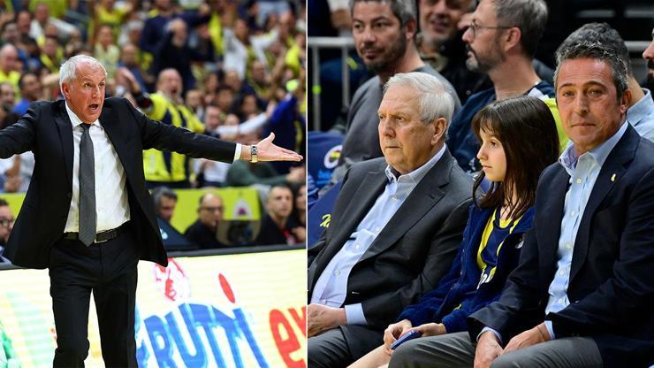 Zeljko Obradovicten Fenerbahçe Beko maçı sonrası Aziz Yıldırım açıklaması