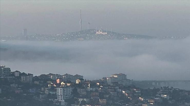 İstanbulun bazı kesimlerinde sis etkili oldu