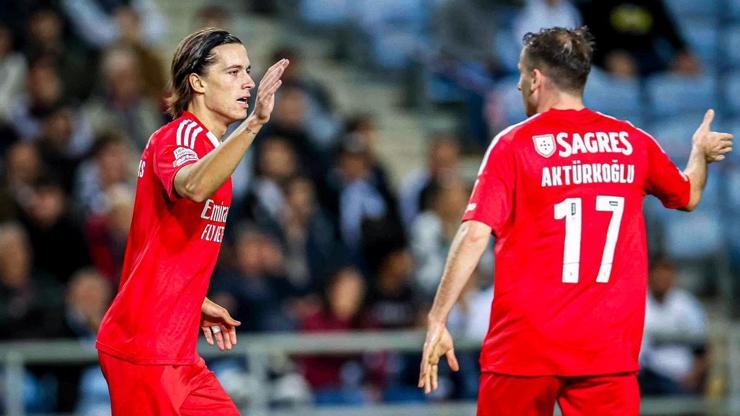 Kerem Aktürkoğlu asistleriyle yıldızlaştı, Benfica kazandı