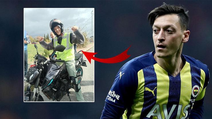 Ehliyet sınavında Mesut Özili görenler gözlerine inanamadı