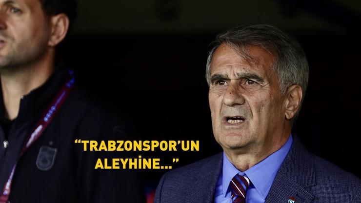 Şenol Güneş: Trabzonspor’un aleyhine kararlar oldu