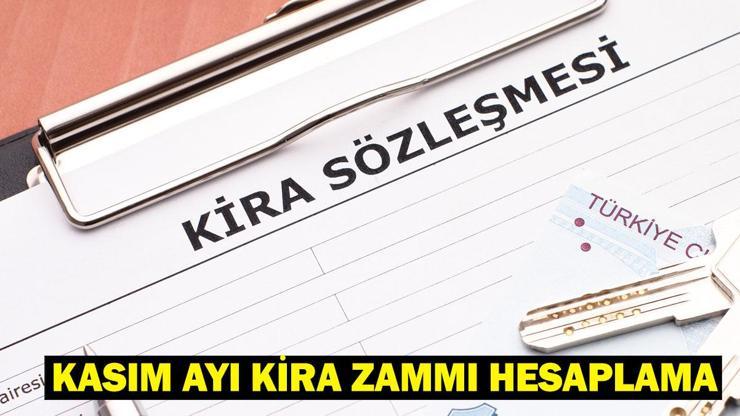 Kasım ayı kira artış oranı hesaplama 2024: Kasım ayı kira zammı artış oranı ne kadar, yüzde kaç oldu TÜİK enflasyon rakamları