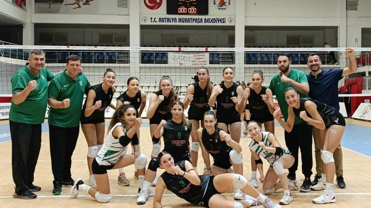Manavgat Belediyespor kazanmaya devam ediyor Manavgat Belediyespor kazanmaya devam ediyor