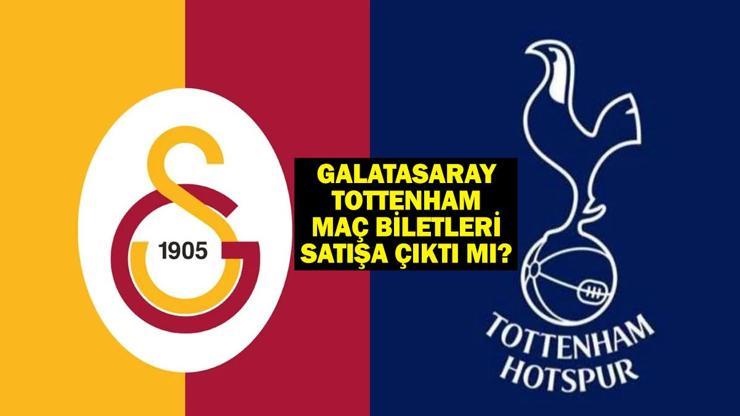 Galatasaray - Tottenham maç bileti satışa çıktı mı Galatasaray Avrupa Ligi maç bileti fiyatı