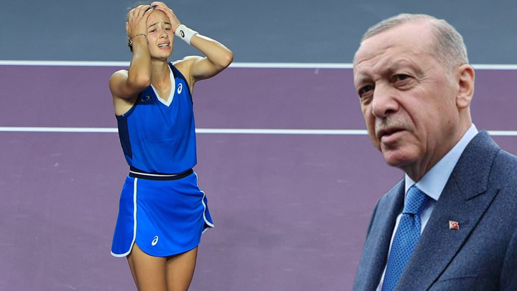 Erdoğandan milli sporcu Zeynep Sönmeze tebrik