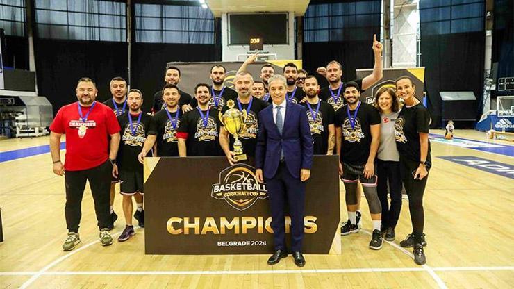 Uluslararası Şirketler Basketbol Turnuvası’nın şampiyonu Potanın Yıldızları oldu