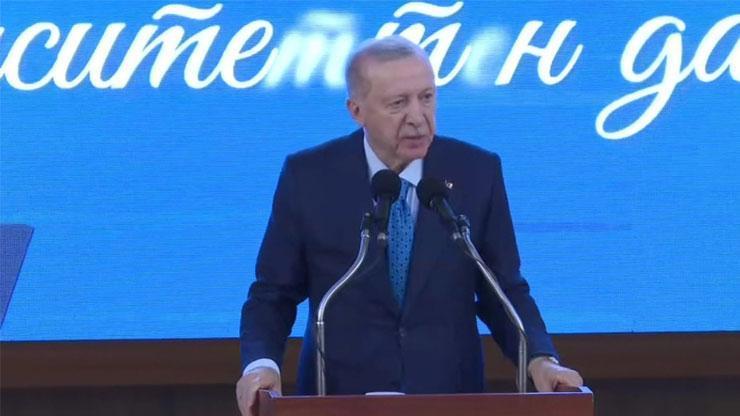 SON DAKİKA... Cumhurbaşkanı Erdoğandan Kırgızistanda açıklamalar