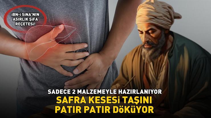 İbn-i Sinanın asırlık şifa reçetesi Safra kesesi taşını patır patır döküyor SADECE 2 MALZEMEYLE HAZIRLANIYOR