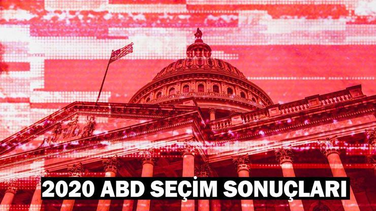 2020 ABD seçim sonuçları: Eyaletlere göre Amerika başkanlık seçim sonuçları oy oranları