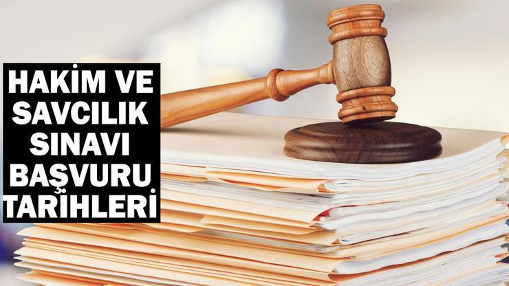 Hakim ve savcı yardımcısı alımı sınavı başvuru tarihleri 2024: Adalet Bakanlığı sınav başvurusu ne zaman