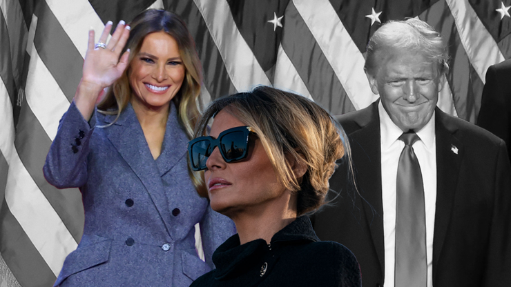 Boşanma iddiaları boşa düştü Donald Trump ilk konuşmasında First Lady Melaniayı övgülere boğdu