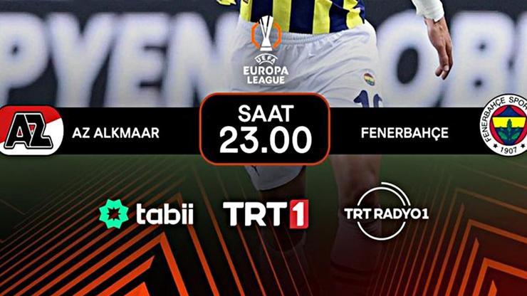 AZ ALKMAAR FENERBAHÇE MAÇI CANLI İZLE – TRT1 canlı yayın (Tabii TRT1 izle)