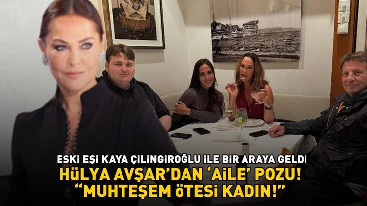 Hülya Avşar, eski eşi Kaya Çilingiroğlu ile bir araya geldi Gören bir daha baktı: MUHTEŞEM ÖTESİ KADIN