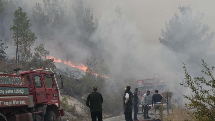 Balıkesir’deki orman yangını, 15 saat sonra kontrol altında