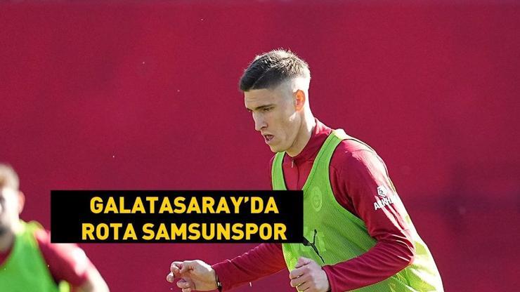 Galatasaray’da Samsunspor mesaisi başladı