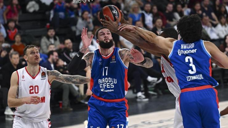 Anadolu Efes, evinde Monaco’ya mağlup