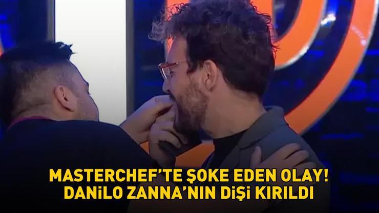 MasterChefte 100 bin TLlik ödül bakın kimin oldu Şoke eden olay DANİLO ŞEFİN DİŞİ KIRILDI