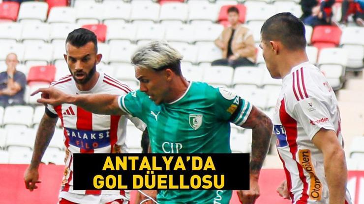 Antalyaspor, Bodrum FK’den 3 puanı 3 golle aldı