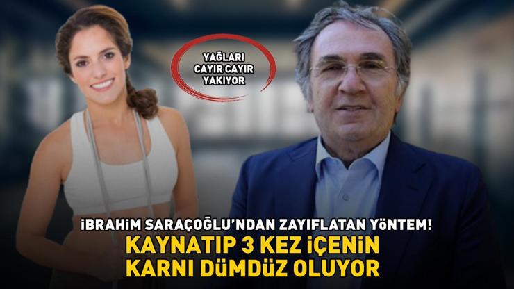 İbrahim Saraçoğlundan Zayıflatan Kür Göbek Ve Basen Bölgesindeki Yağları Cayır Cayır Yakıyor, Kaynatıp 3 Kez İçenin Karnı Dümdüz Oluyor