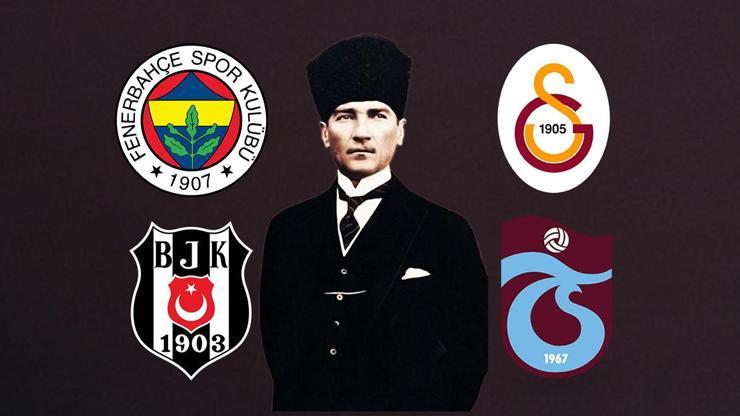 Futbol kulüplerimiz, Gazi Mustafa Kemal Atatürkü böyle andı