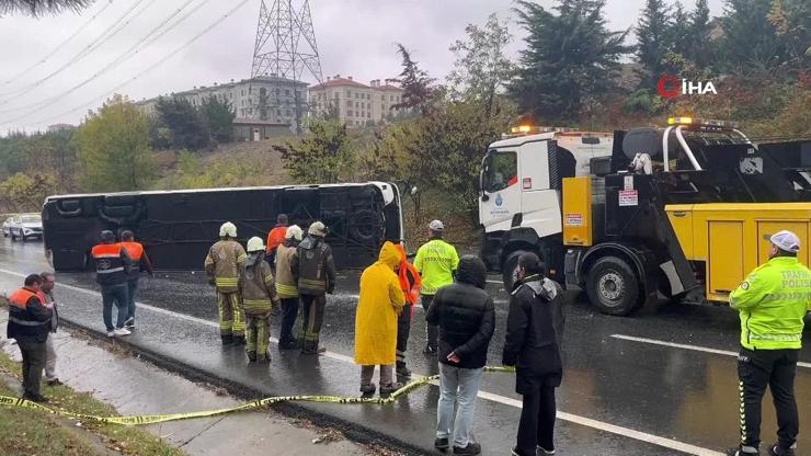 Bayrampaşada kaza: 2 ölü 15 yaralı