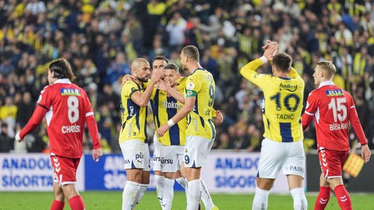 Sivassporun galibiyet serisine Fenerbahçe son verdi