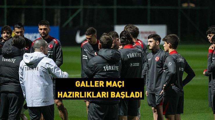 A Millî Takım’da Galler mesaisi başladı