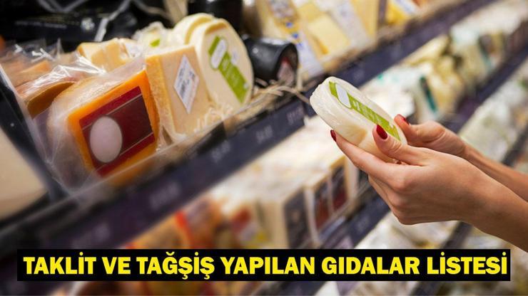 Güncel Taklit ve Tağşiş Yapılan Gıdalar Listesi: Hangi Ürünlerde Hile Yapılıyor