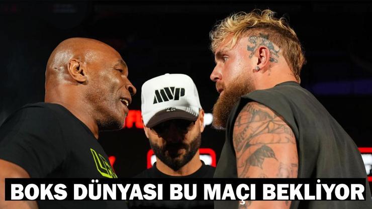 Jake Paul - Mike Tyson maçı Türkiye saati: Jake Paul ile Mike Tyson maçı ne zaman, saat kaçta