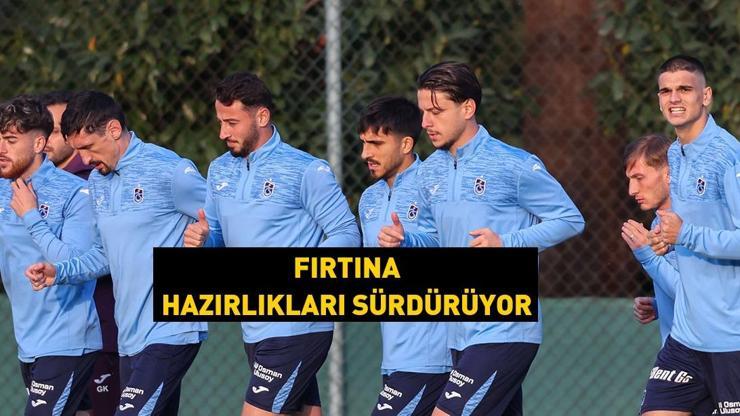 Trabzonspor’da Adana Demirspor mesaisi sürüyor