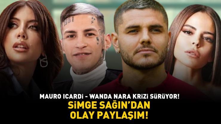 Galatasarayın yıldızı Icardi ile Wanda Nara arasındaki kriz sürüyor SİMGE SAĞINDAN OLAY PAYLAŞIM