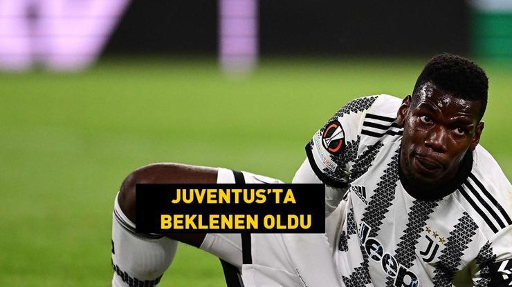 Juventus’ta Paul Pogba’nın sözleşmesi feshedildi