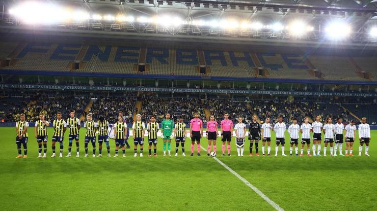 Turkcell Kadın Futbol Süper Liginde derbi haftası Fenerbahçe, Beşiktaşı konuk ediyor...