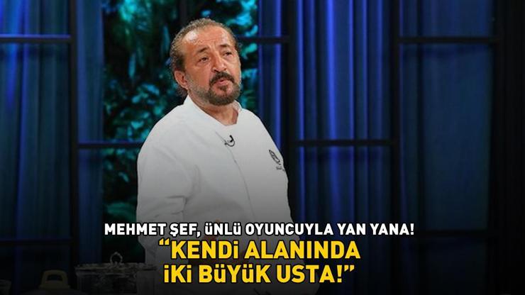 MasterChef Mehmet Yalçınkaya ile Şener Şen bir arada KENDİ ALANINDA İKİ BÜYÜK USTA