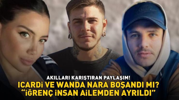 Galatasarayın yıldızı Mauro Icardi ve Wanda Nara boşandı mı BUGÜN KUTLAMA GÜNÜ