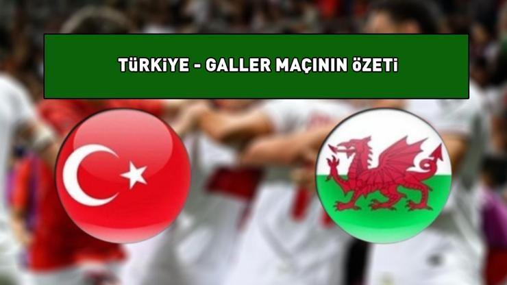 TÜRKİYE - GALLER MAÇ SONUCU | A Milli Takımımız, Galler ile berabere kaldı