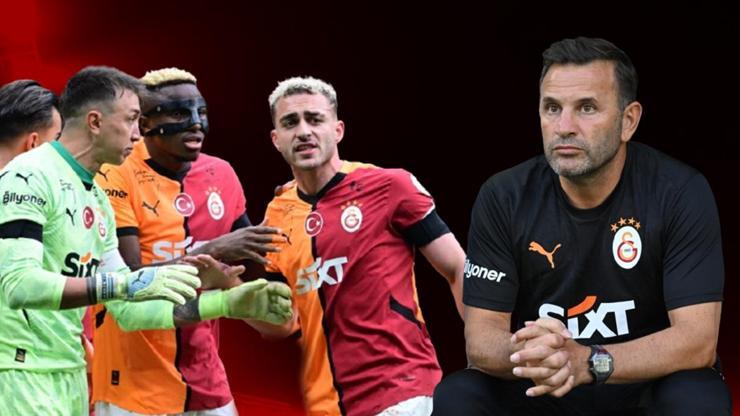 Galatasarayda Okan Buruku bekleyen büyük tehlike 7 maçın 5i...