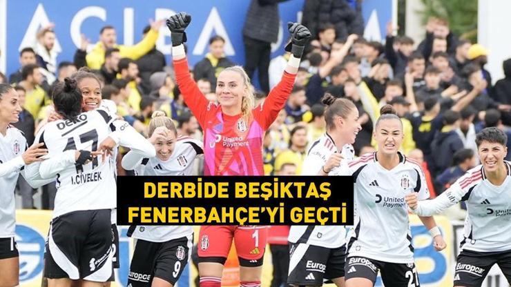 Kadınlar derbisinde Beşiktaş, Fenerbahçe’yi mağlup etti