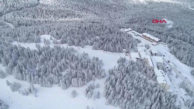 Uludağ’da tesisler turistleri ağırlamak için hazırlık yapıyor