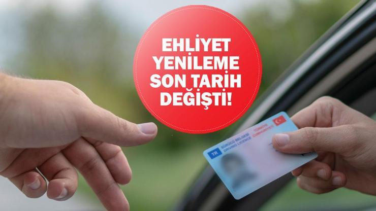 EHLİYET YENİLEME SON TARİH: Eski tip ehliyet yenileme süresi ne zamana kadar uzatıldı