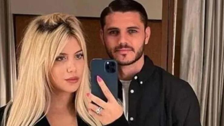 Wanda Nara gözyaşlarına boğuldu Icardi sorularına cevap vermedi