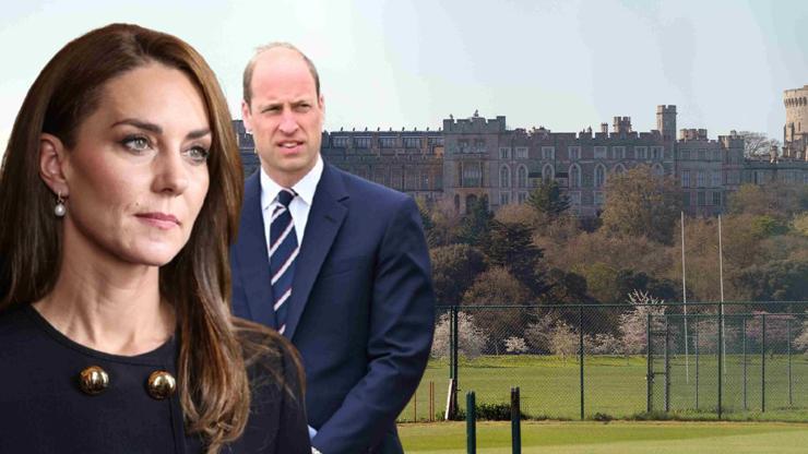 Kraliyet konutu Windsor Kalesi’ne hırsızlar girdi Kate ve William uyurken şok soygun…