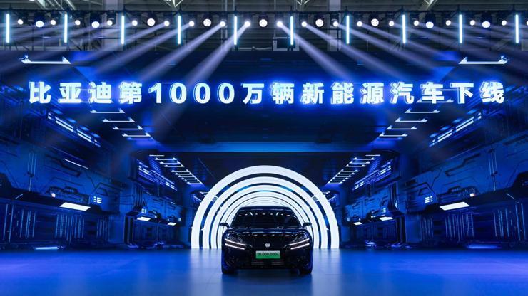 BYD, 10 milyon araç üretti