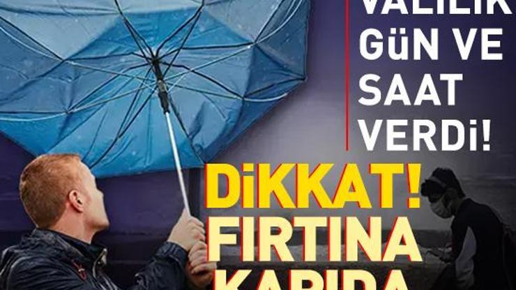 METEOROLOJİ VE VALİLİK İSTANBUL’A SAAT VERDİ: Öğle saatinden sonra kuvvetli geliyor