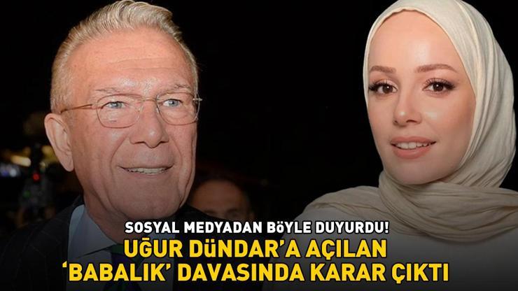 Uğur Dündara açılan babalık davasında karar çıktı Böyle duyurdu: ‘MAHKEME, GEREKSİZ DAVAYI…’