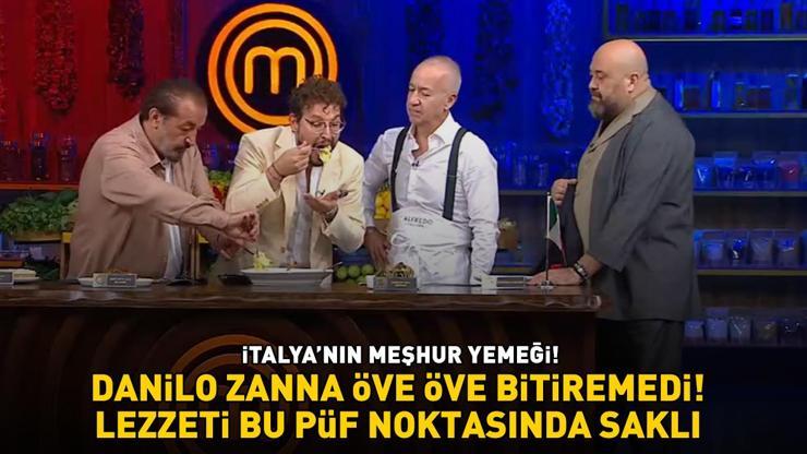 İTALYAN LEZZETİ MASTERCHEFTE Danilo Zanna öve öve bitiremedi Fettuccine Alfredo tarifi ve püf noktaları: Tavuk ve mantar kullanmayın