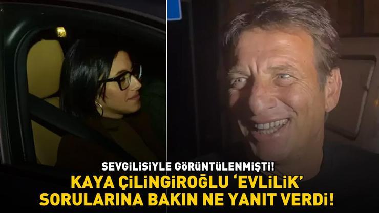 Sevgilisiyle görüntülenmişti Hülya Avşarın eski eşi Kaya Çilingiroğlu evlilik sorularına bakın ne yanıt verdi