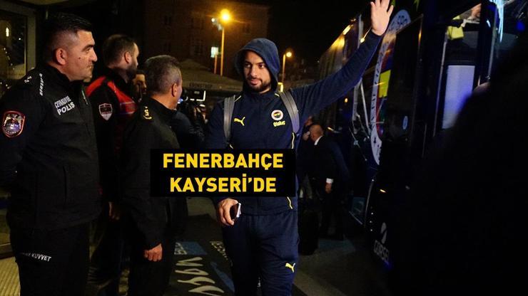 Fenerbahçe, Kayseri’de Taraftarlar coşkuyla karşıladı