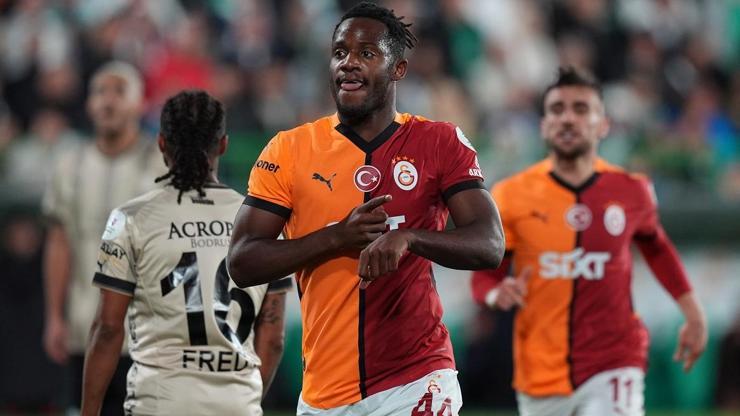 Galatasaray, Bodrum FK deplasmanında tek golle kazandı