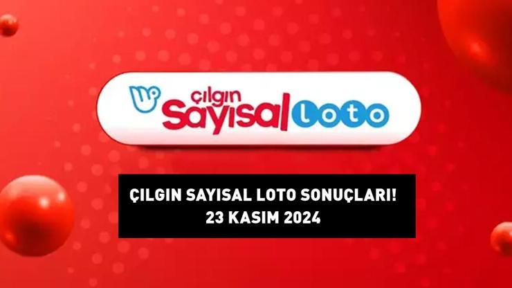 ÇILGIN SAYISAL LOTO SONUÇLARI AÇIKLANDI 23 KASIM 2024 | Çılgın Sayısal Loto sonuçları nasıl öğrenilir 383.794.549,88 TL büyük ikramiye devretti